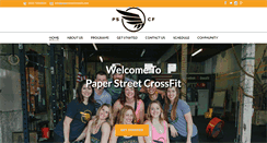 Desktop Screenshot of paperstreetcrossfit.com